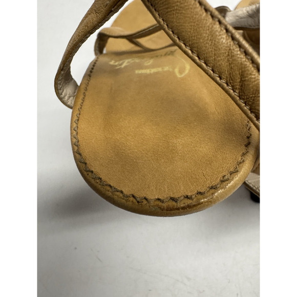 Christian Louboutin Ankle Strap Sandals Light Brown 36.5 /US 6 - Picture 10 of 16